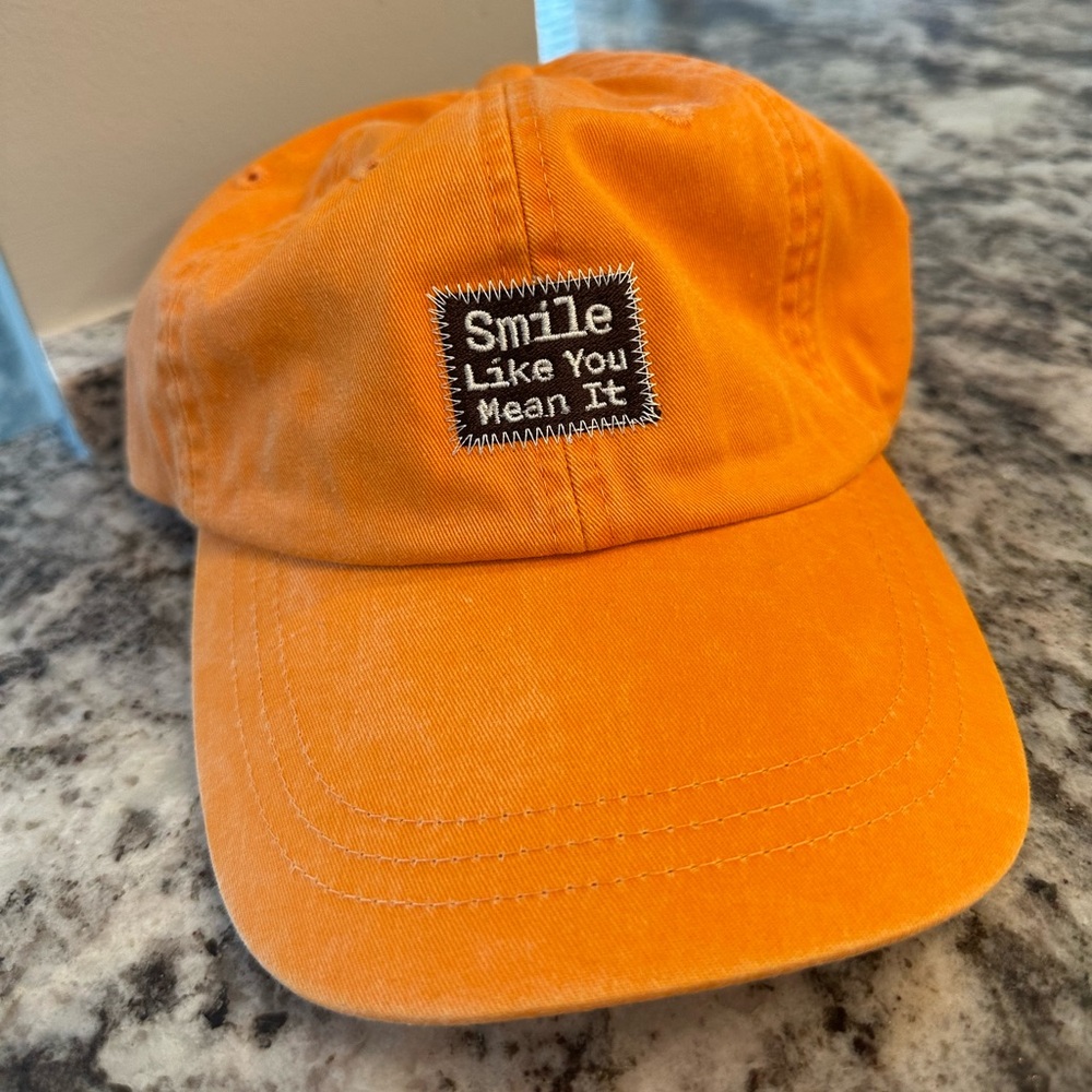 Brown and Orange Hat
